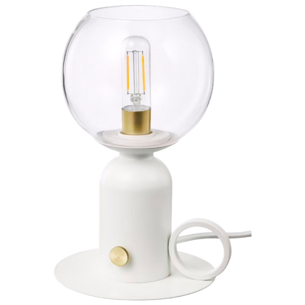 Lampă de masă Ikea Askmuller White Rețea photo 2