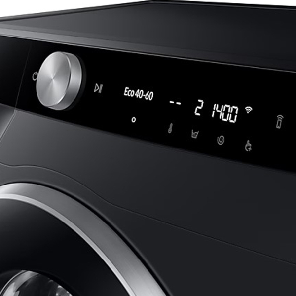 Mașină de spălat Samsung WW90DG6G94LBUA Black 9 kg, 1400 rpm, A photo 7