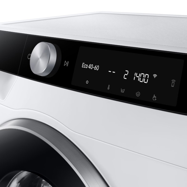 Mașină de spălat Samsung WW90DG6G94LKU4 White 9 kg, 1400 rpm, A photo 8