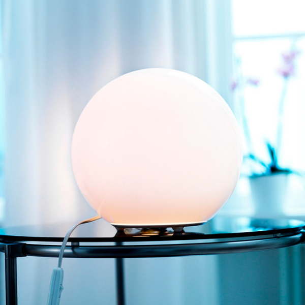 Lampă de masă Ikea Fado White Rețea photo 4