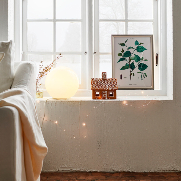 Lampă de masă Ikea Fado White Rețea photo 5