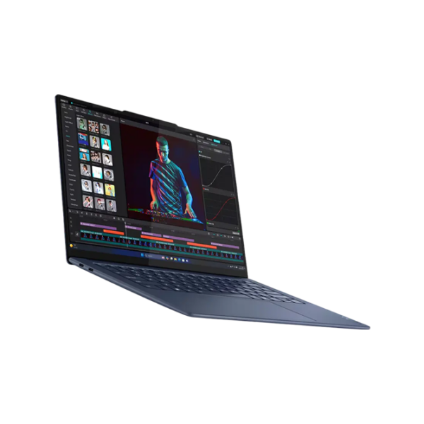 Laptop Lenovo Yoga Slim 7 14Q8X9 Cosmic Blue 14.5" | 32 GB | 1 TB | Qualcomm Snapdragon X Elite X Elite X1E-78-100 | VGA Integrată photo 5