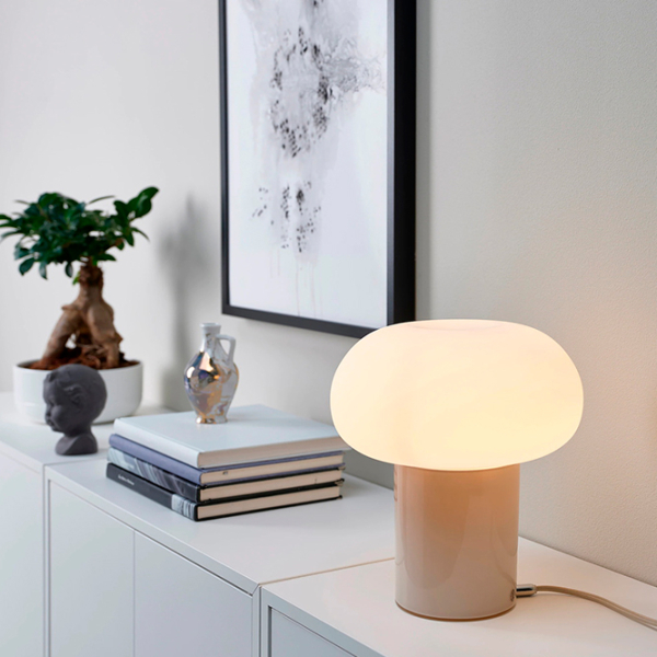 Нaстольная лампа Ikea Dejsa Бежевый От сети photo 3