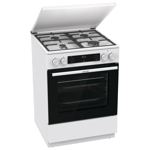 Aragaz Gorenje GK6C5WF White Tipul plitei: Combinată, 70 l, Tipul cuptorului: Electric photo 2