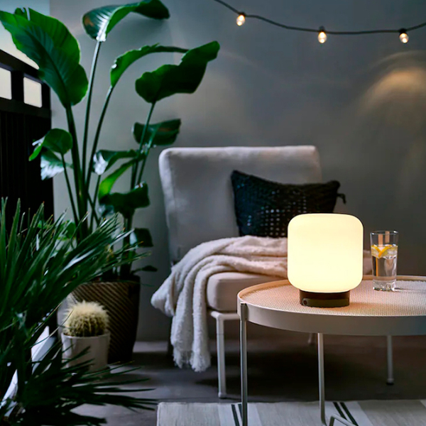 Лампа Ikea Lansport Белый От сети photo 7