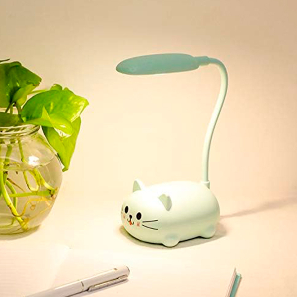 Настольная лампа ShopShop Cat Зеленый USB photo 2
