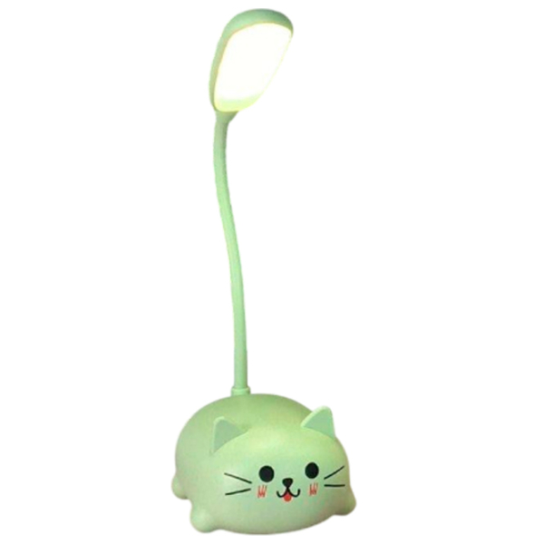 Настольная лампа ShopShop Cat Зеленый USB photo 4