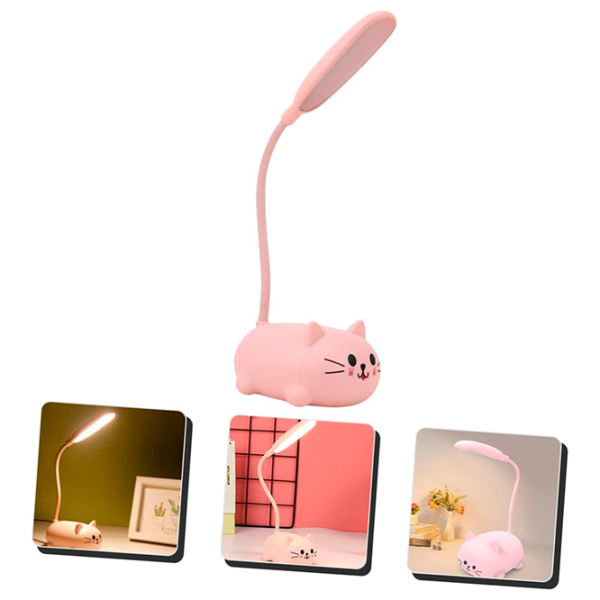 Lampă de masă ShopShop Cat Pink USB photo 6