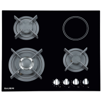 Plită încorporabilă combinată Bauer PRG 6041EG-A Black