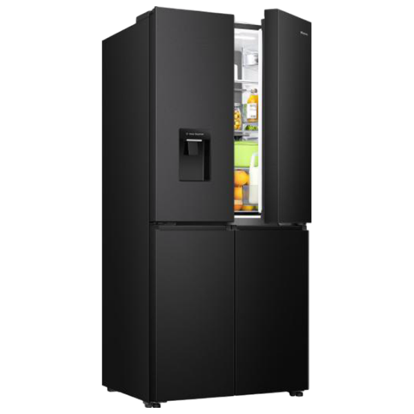 Frigider Hisense RQ5P470SMFE Black 303l / No Frost, 179l / No Frost, E photo 5