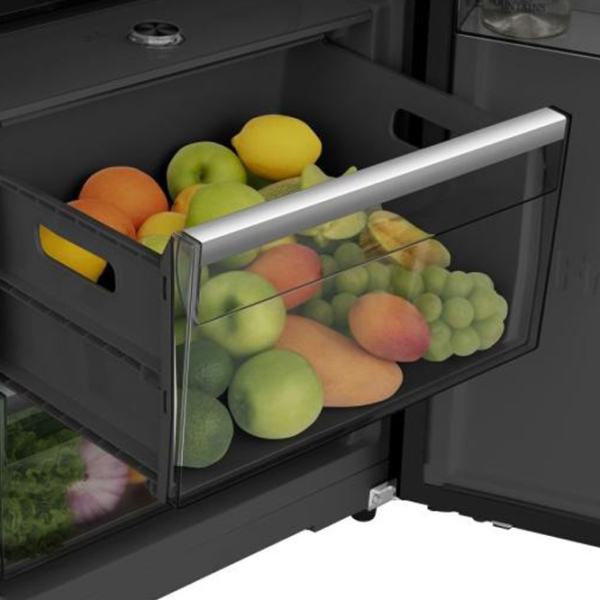 Frigider Hisense RL5K370GSFC Black 372l / No Frost, / , C photo 9