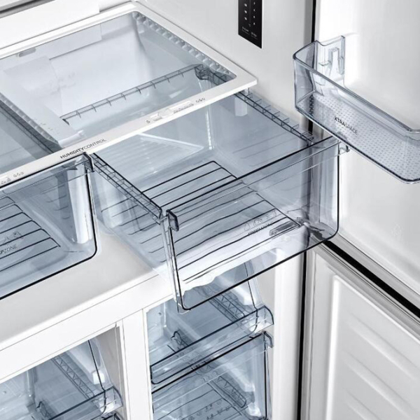 Frigider Gorenje NRM8182MX Silver 278l / No Frost, 149l / No Frost, E photo 4
