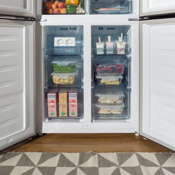 Frigider Gorenje NRM8182MX Silver 278l / No Frost, 149l / No Frost, E photo 7