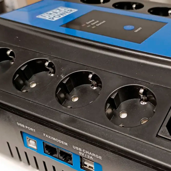 ИБП Ultra Power U-650 (360 / 650) Черный  photo 5