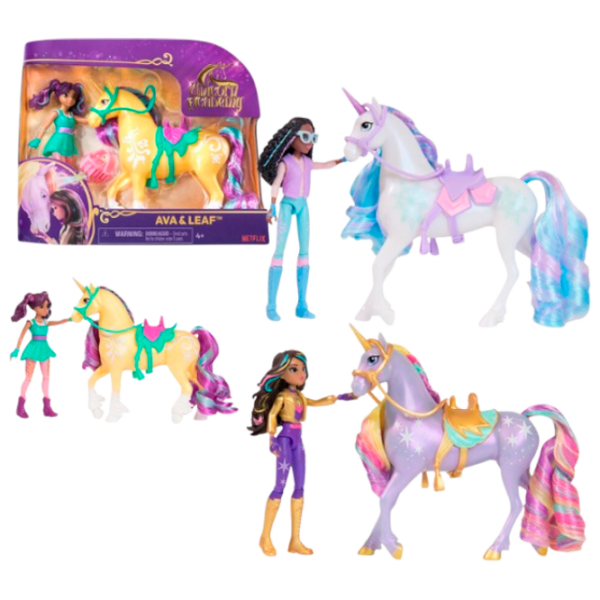 Figurine Spin Master Unicorn Academy Păpușele și Unicornul 4+ / Multicolor photo 2