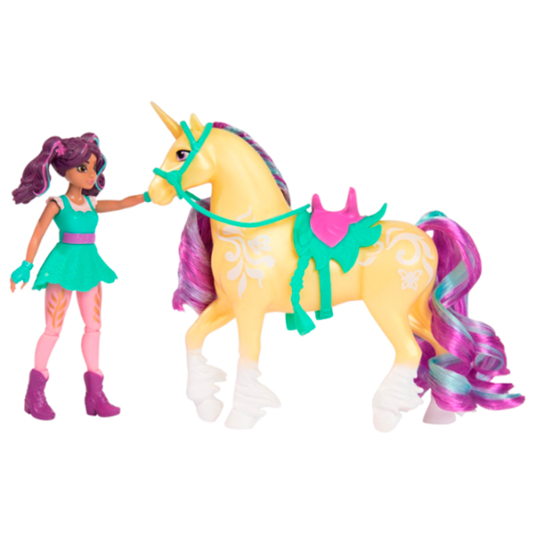 Figurine Spin Master Unicorn Academy Păpușele și Unicornul 4+ / Multicolor photo 3