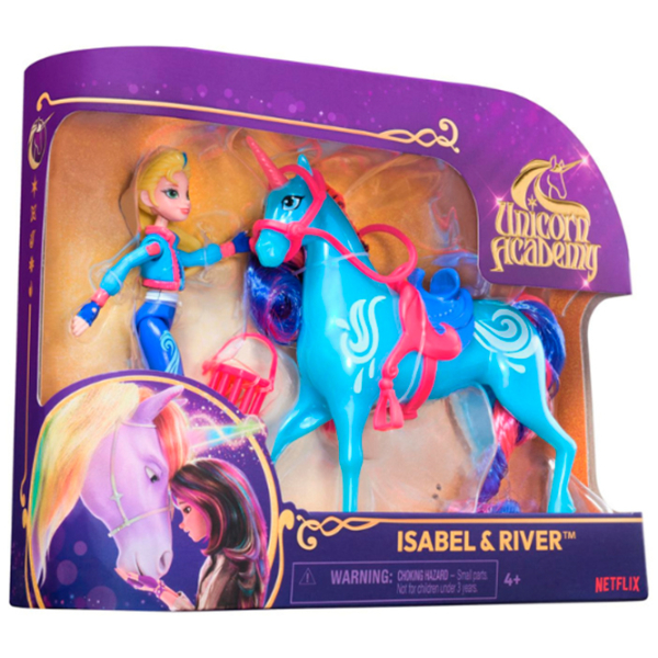 Figurine Spin Master Unicorn Academy Păpușele și Unicornul 4+ / Multicolor photo 9