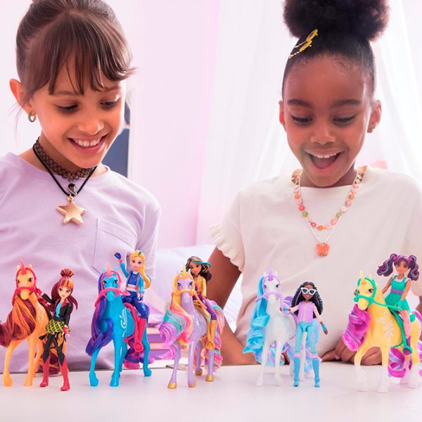 Figurine Spin Master Unicorn Academy Păpușele și Unicornul 4+ / Multicolor photo 10