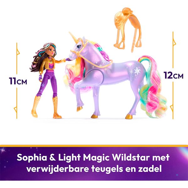 Figurine Spin Master Unicorn Academy Sophia și Unicornul 4+ / Multicolor photo 3