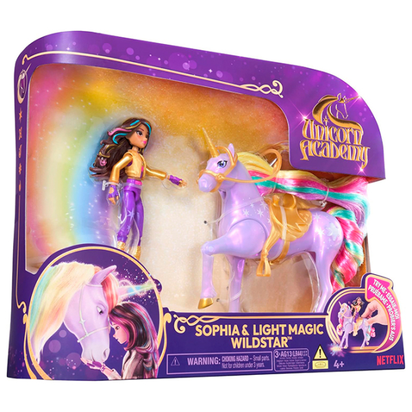 Figurine Spin Master Unicorn Academy Sophia și Unicornul 4+ / Multicolor photo 10