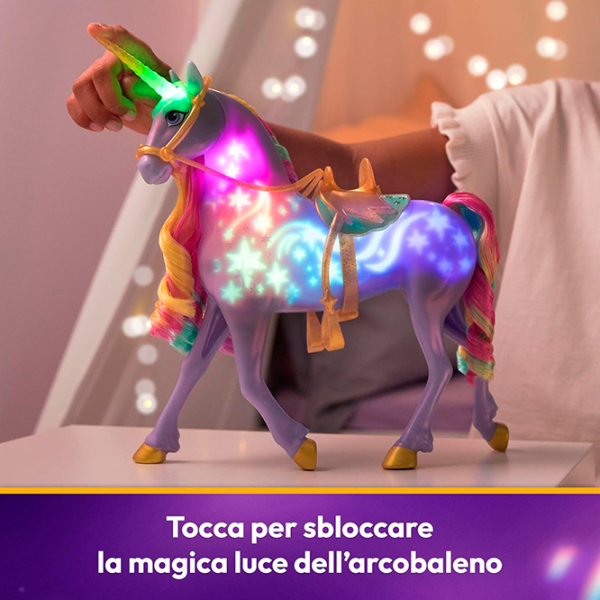 Figurină Spin Master Unicorn Academy Unicornul Wildstar 4+ / Violet photo 4
