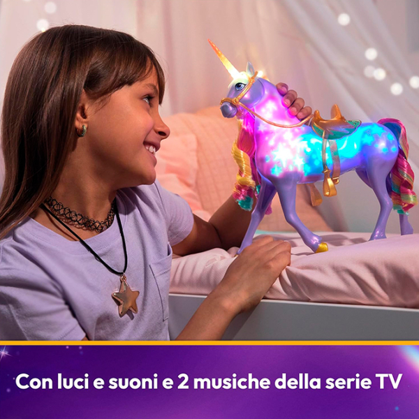 Figurină Spin Master Unicorn Academy Unicornul Wildstar 4+ / Violet photo 6