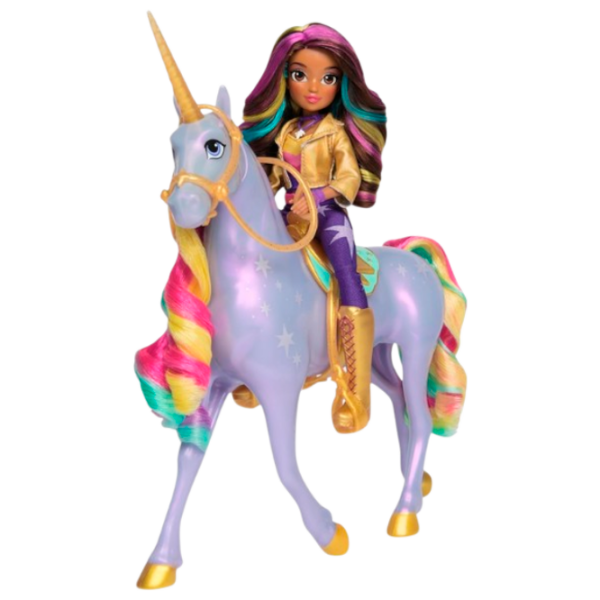 Figurine Spin Master Unicorn Academy Sophia și Unicornul 4+ / Violet photo 1