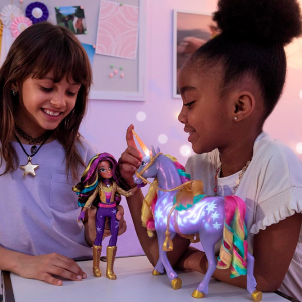 Figurine Spin Master Unicorn Academy Sophia și Unicornul 4+ / Violet photo 10