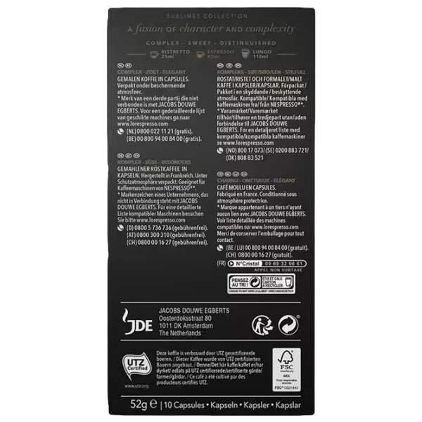 Кофе L'OR Espresso Rose 52 г Капсулы photo 2