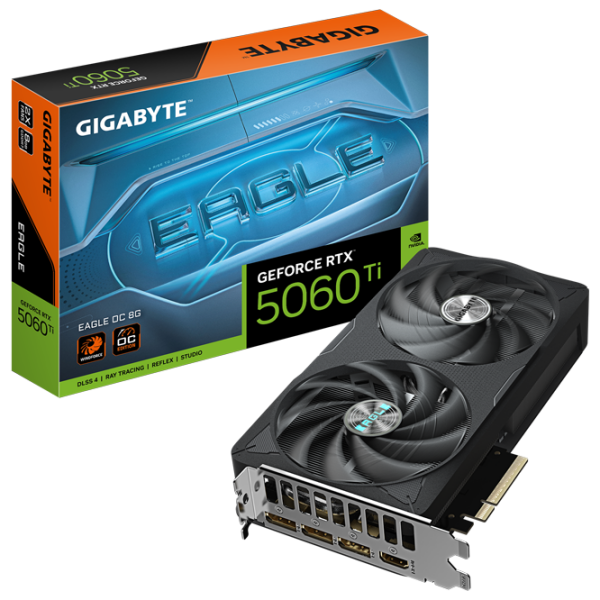 Видеокарта Gigabyte GeForce RTX 5060 Ti EAGLE OC 8 ГБ PCI Express x16 5.0 photo 10