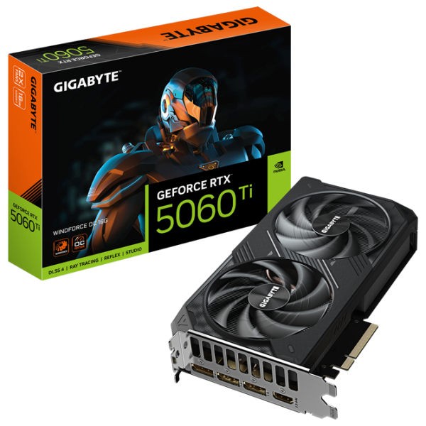 Placă video Gigabyte GeForce RTX 5060 Ti WINDFORCE OC 8 GB PCI Express x16 5.0 photo 10