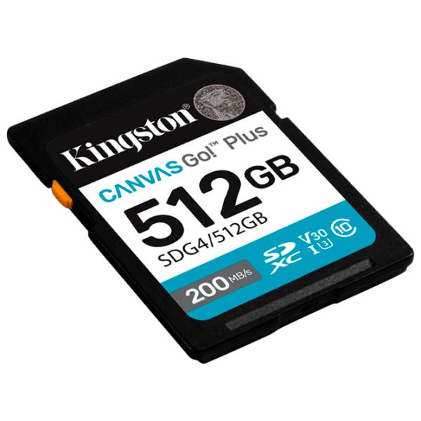 SD Kingston Canvas Go! Plus Gen 4 512 ГБ  photo 2