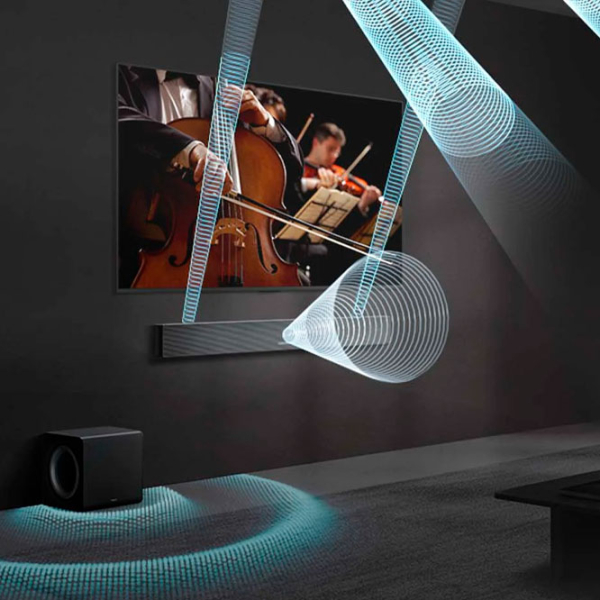 Soundbar Samsung 3.1.2 HW-QS700F/UA Black  photo 6