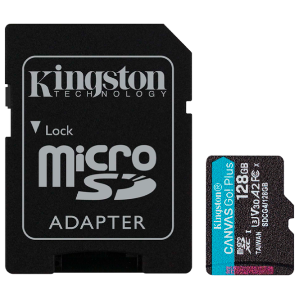 MicroSD Kingston Canvas Go! Plus Gen 4 128 GB  photo 1