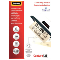 Film pentru laminator Fellowes ImageLast A4 125 Micron Gloss Transparent A4, 