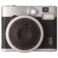 Cameră Foto Instant FujiFilm Instax mini 90 Neo Classic + 60 mm Kit Silver CMOS, , f/12.7