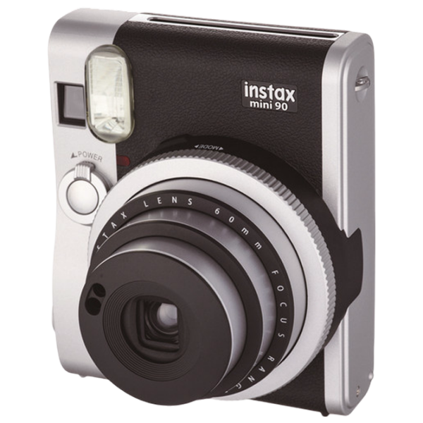 Cameră Foto Instant FujiFilm Instax mini 90 Neo Classic + 60 mm Kit Silver CMOS, , f/12.7 photo 5