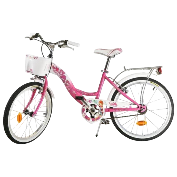 Bicicletă Dino Bikes Winx 20" Pink White Aliaj de magneziu / Pentru copii photo 1