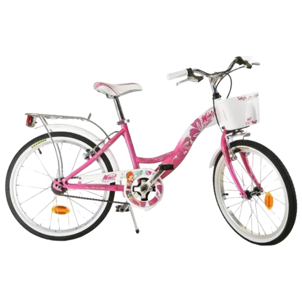 Bicicletă Dino Bikes Winx 20" Pink White Aliaj de magneziu / Pentru copii photo 3