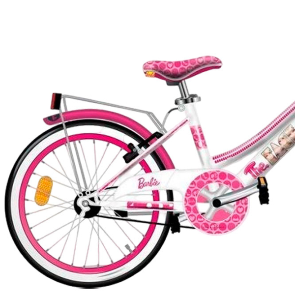 Bicicletă Dino Bikes Barbie 20" Pink White Aliaj de magneziu / Pentru copii photo 3