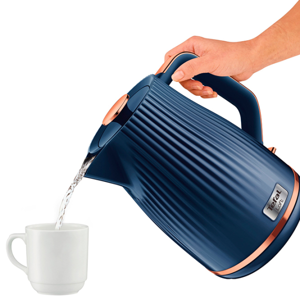 Ceainic electric Tefal KO251430 Blue 2400 W, 1.7l, Material interior: Inox photo 7
