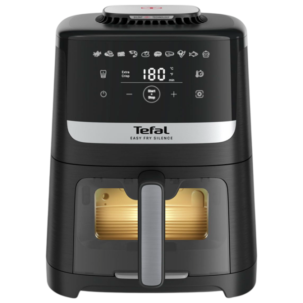 Aero Grill Tefal EY5568E0 Black Electronic, 1670 W, 5 l photo 1