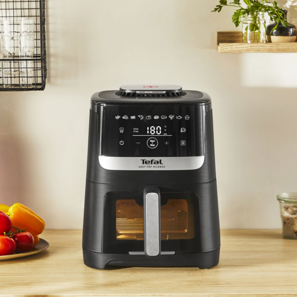 Aero Grill Tefal EY5568E0 Black Electronic, 1670 W, 5 l photo 3