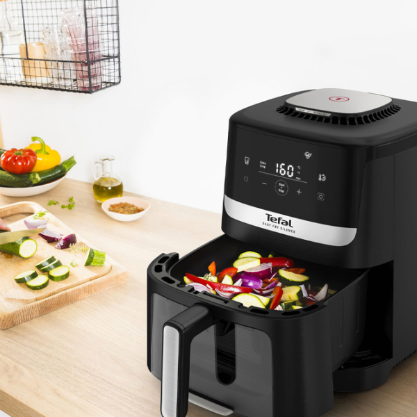 Aero Grill Tefal EY5568E0 Black Electronic, 1670 W, 5 l photo 6