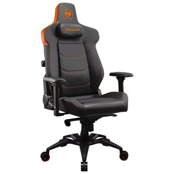 Scaun Gaming Cougar ARMOR EVO Royal Black Orange  photo 2