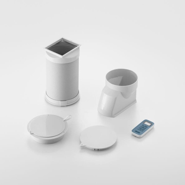 Aparat de aer condiționat DeLonghi PAC ES72 White 60 m² | 8300 BTU | White photo 5