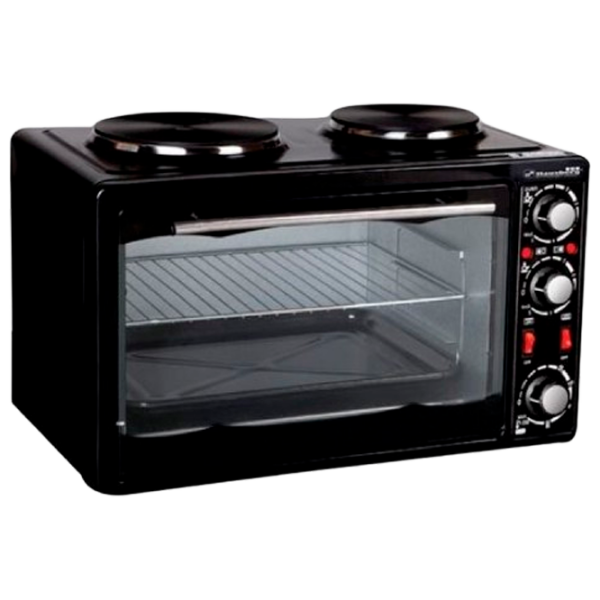 Электрическая печь HAUSBERG HB8010 Черный 3200 Вт, 30 л photo 1