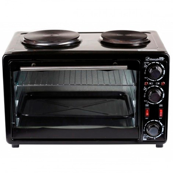 Электрическая печь HAUSBERG HB8010 Черный 3200 Вт, 30 л photo 2