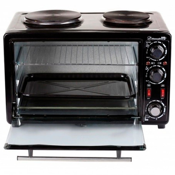 Электрическая печь HAUSBERG HB8010 Черный 3200 Вт, 30 л photo 4