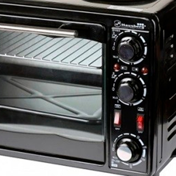 Электрическая печь HAUSBERG HB8010 Черный 3200 Вт, 30 л photo 5